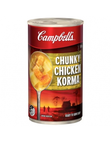 CAMPBELLS POLLO CHUPPO CHUNKY KORMA 505GM X 12