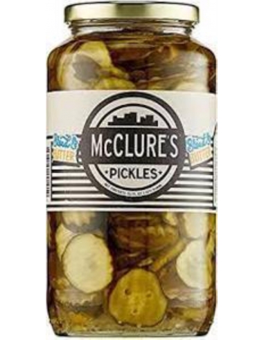 Mcclure Pickles Bread & Butter 907 Gr x 1