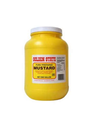 Golden State Mustaard Pure Preparado 3 8 Lt Jar