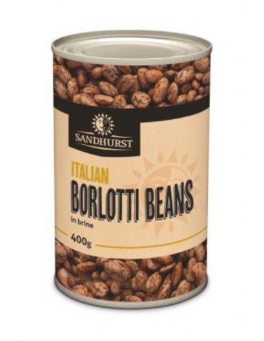 Sandhurst Beans Borlotti 400 gr can