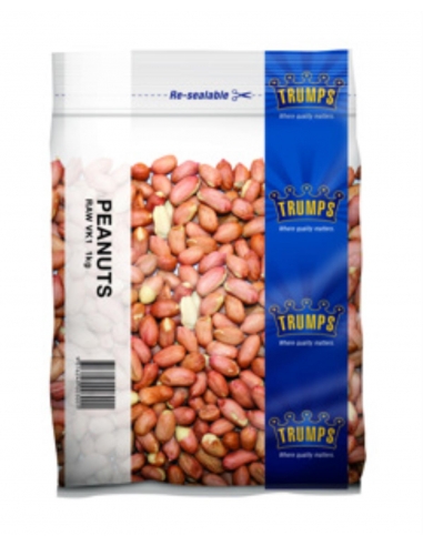 Trumps Peanuts Raw 1 kg pacchetto