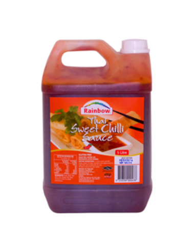 Regenboogsaus zoete chili thai 5 lt fles