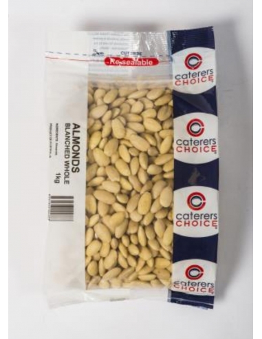 Caterers Choice Almonds blanqueado 1 kg de paquete