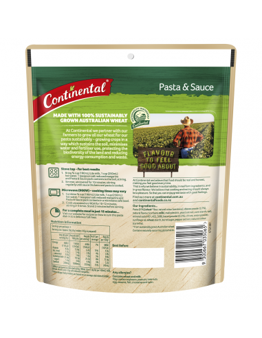 Continentale pastasaus Bacon Carbonara 85G