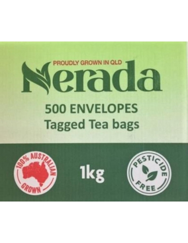 Nerada 500 umhüllte Teebeutel 500 Pack Carton