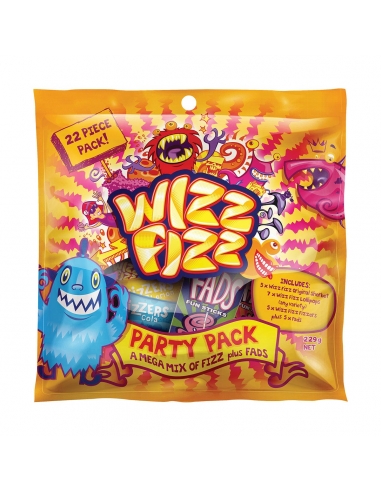 Wizz Fizz Party Pack 229g x 8