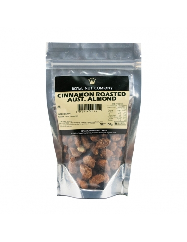 Royal Nut Company Cannella Arrosto di mandorle 150G