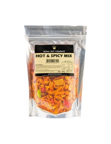 Royal Nut Company Hot and Spicy Mix 190g