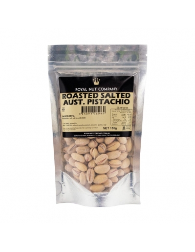 Royal Nuts Company geröstete gesalzene Pistazien 150g