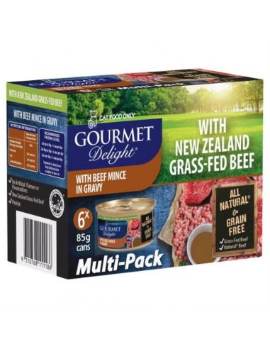 Gourmet Delite Beef Like Multi Pack 6 Pack 85Gm x 4