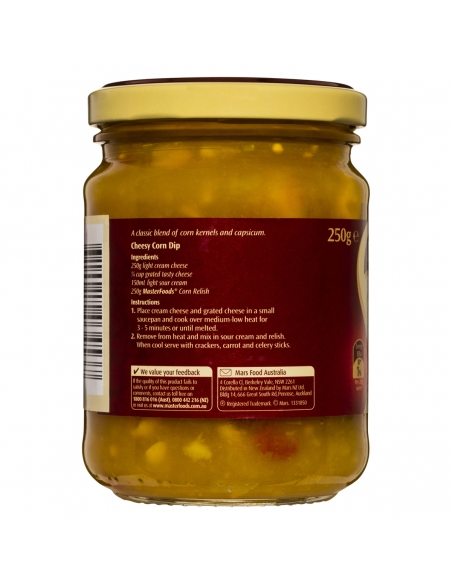 Masterfoods clásico de maíz sabor de 250gm
