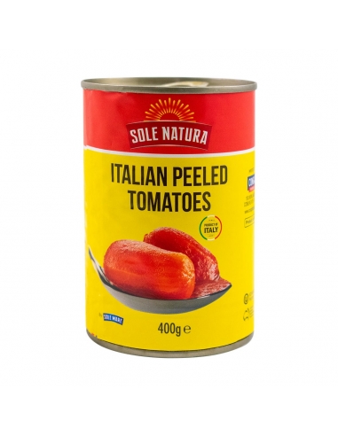 Sole Natura Italian Peeled Tomatoes 400g x 1
