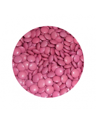 Boutons de chocolat Lolliland Rose clair 1kg