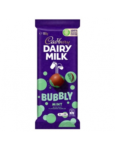 Cadbury Bubbly Block Mint 160 g x 11