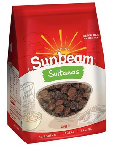 Sunbeam Foods Sultanas 1kg x 1