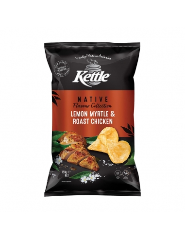 Kettle Native Lemon Myrtle & Roast Chicken 150g x 1