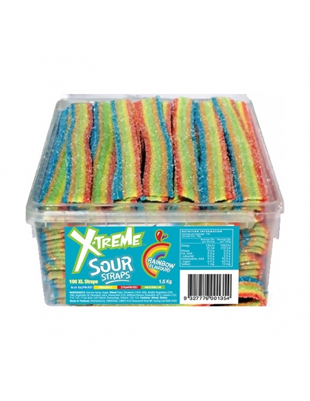 Paski tęczowe xtreme 1 5 kg 150 sztuk