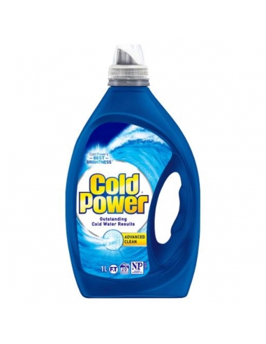 Cold Power Advanced Clean Laundry Liquid 1l x 6