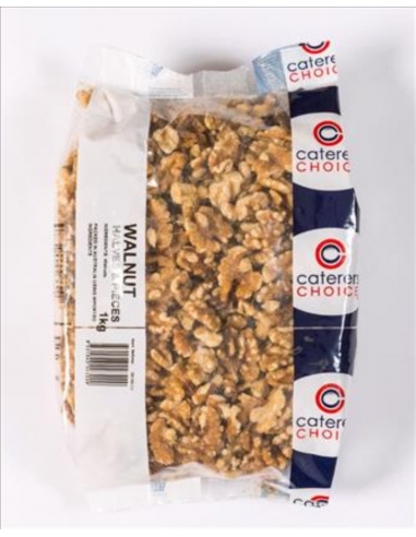 Caterers Choice Walnut Mel mitades y piezas de EE. UU. 1 kg de paquete