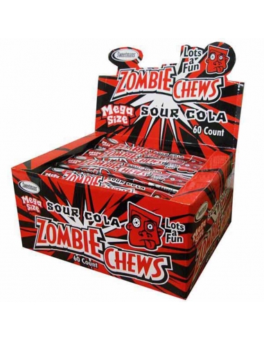 Zombie Chews Sour Cola X 72
