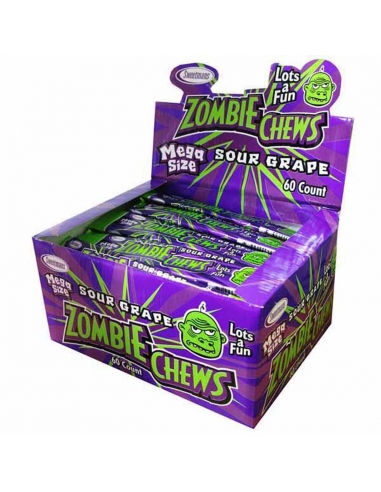 Zombie Chews Sour Grape X 72