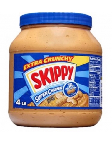 Skippy Peanut Butter Super Chunky 1 81 kg de jarra