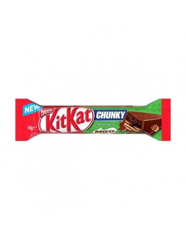 Kit Kat Chunky emballé avec Milo 45G x 36