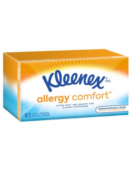 Kleenex Allergy Comfort Facial Tissues 85s x 24