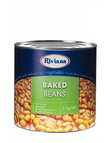 Riviana Foods Baked Beans 2.7kg x 1