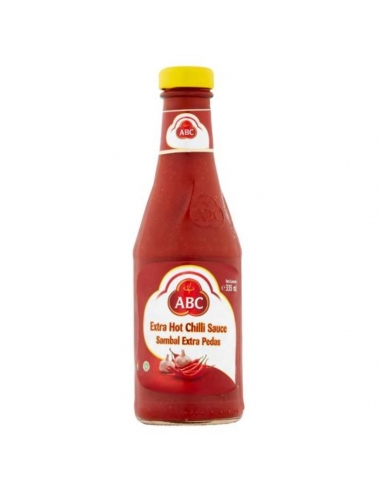 Abc Extra Hot Chilli Sauce 335ml x 1