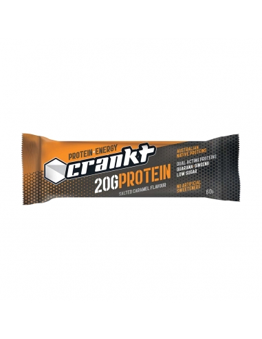 Crankt Protein Bar Salted Caramel 60g x 9