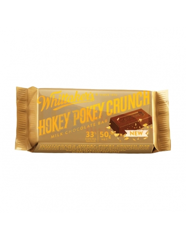 Losa crujiente Hokey Pokey de Whittaker, 50 g x 50