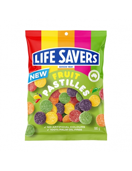 Lifesaver Fruit Pastilles 180g x 12