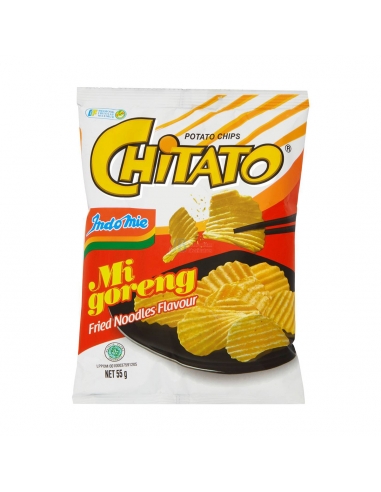 Indomie Chitato Mi Goreng Fried Noodle Potato Chips 55g x 6