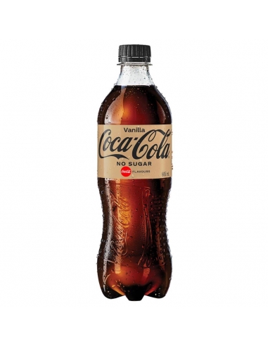 Coca Cola Vanille ohne Zucker 600ml x 24