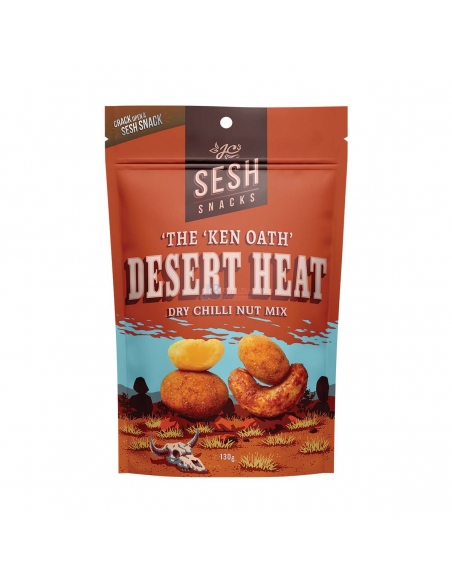 Sesh snack woestijn warmte droge chili moer mix 130 g x 12