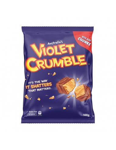 Violett Crumble Bag 100g x12