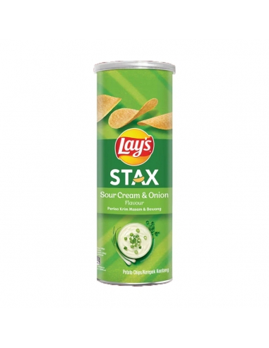 Lay的Stax酸奶油和洋葱135克