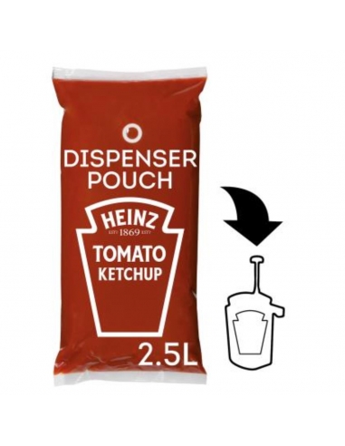 Heinz Ketchup Sauce-o-matic 3 X 2.5lt Carton