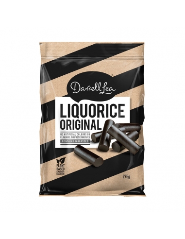 Darrell Lea Christmas Black Liquarice 275g x 12