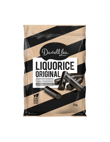 Darrell Lea Christmas Black Liquorice 275g x 12
