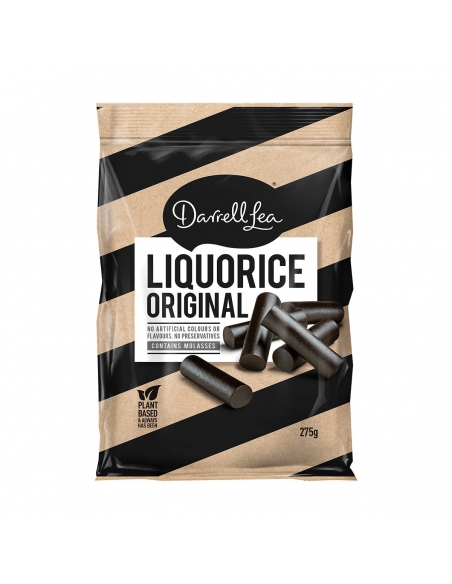 Darrell Lea Christmas Black Llicice 275G x 12