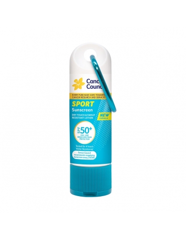 Cancer Council Sport trockener Sonnenschutzmittel 50ml