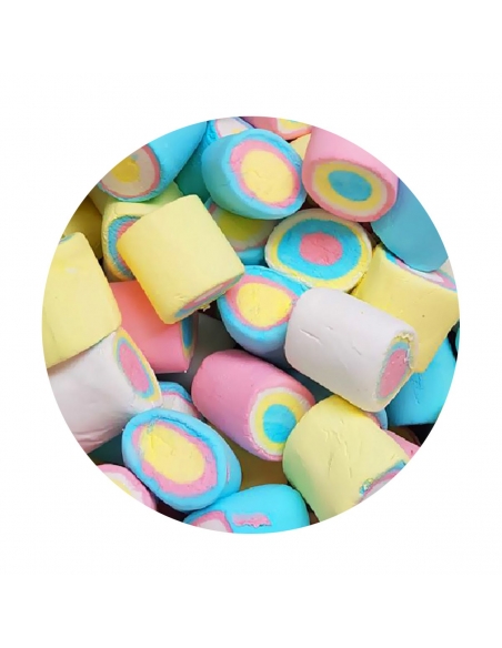 Rainbow Tube Marshmallows 800G