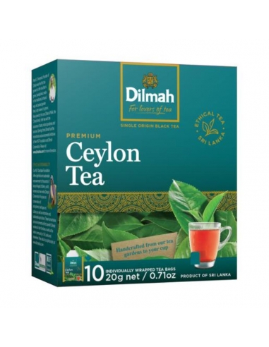 Dilmah Premium Tea Cup Bags 10 Pack