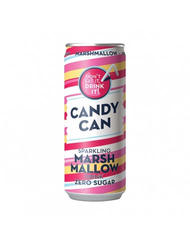 Candy Can Marshmallow scintillante 330ml x 12