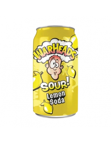 Warheads Sour Soda Lemon 355ml x 12