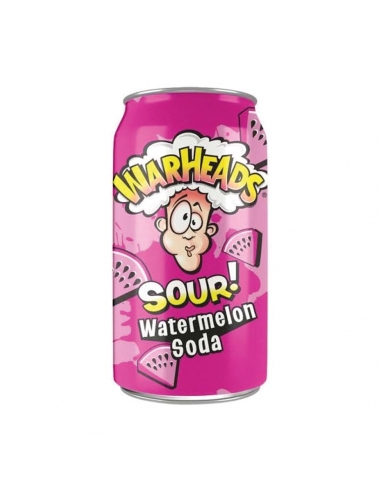 Sprengköpfe saure Soda -Wassermelone 355 ml x 12