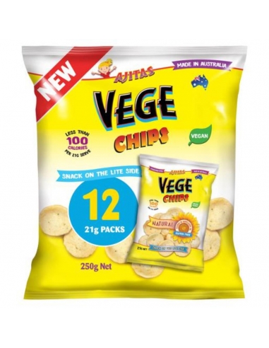Ajitas Natural Vege Chips Multi Pack 250 gm