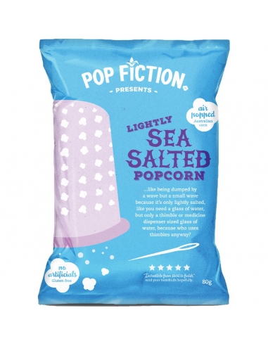 JC Pop Fiction Salt Sea Salt 80g x 12